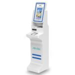 Kiosk tự phục vụ Aratek tích hợp sinh trắc học vân tay, khuôn mặt, và in ấn