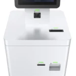 Máy check-in khách ra vào văn phòng tích hợp màn hình cảm ứng